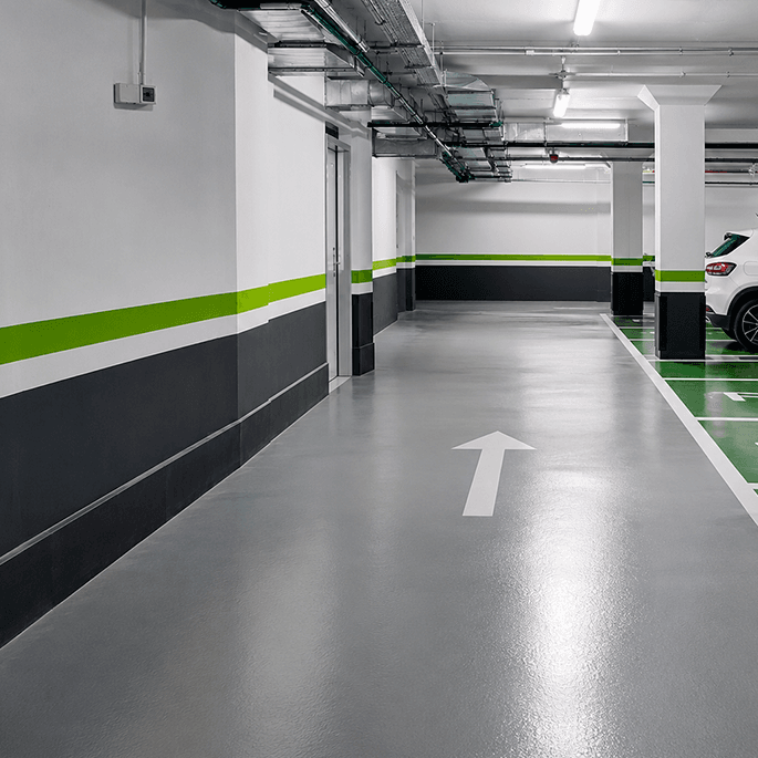 Pintura parking