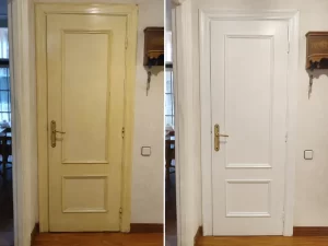 Cómo proteger muebles, suelos y zonas de paso al pintar una vivienda ocupada. Fotografía relacionada con pintura de viviendas e interiores