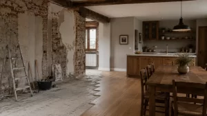 Cuánto se tarda en pintar un piso completo y de qué depende. Fotografía relacionada con pintura de viviendas e interiores
