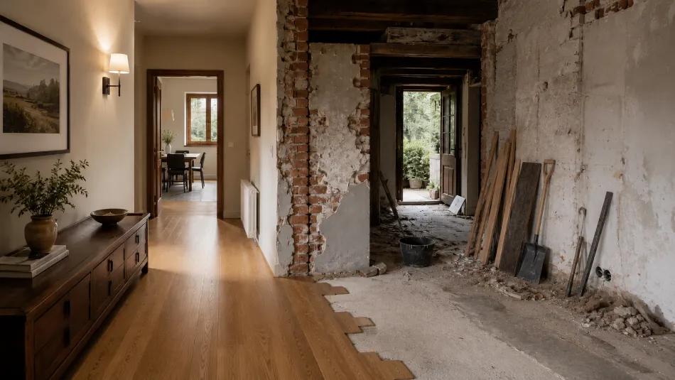 Cómo preparar un piso antes de que lleguen los pintores. Fotografía relacionada con pintura de viviendas e interiores